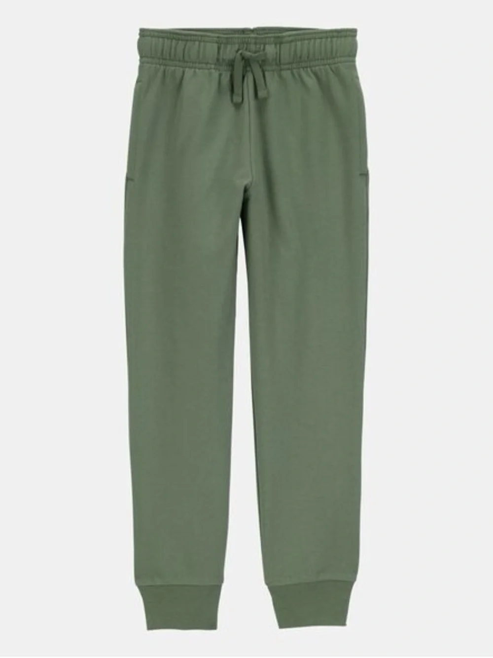 Carter's Boys Pull On Drawstring Jogger Green 5 NWT